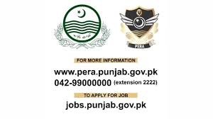 Pera.punjab.gov.pk Jobs 2025