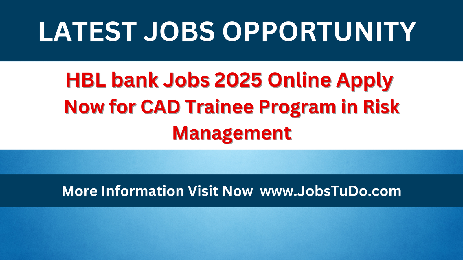 HBL bank Jobs 2025 Online Apply