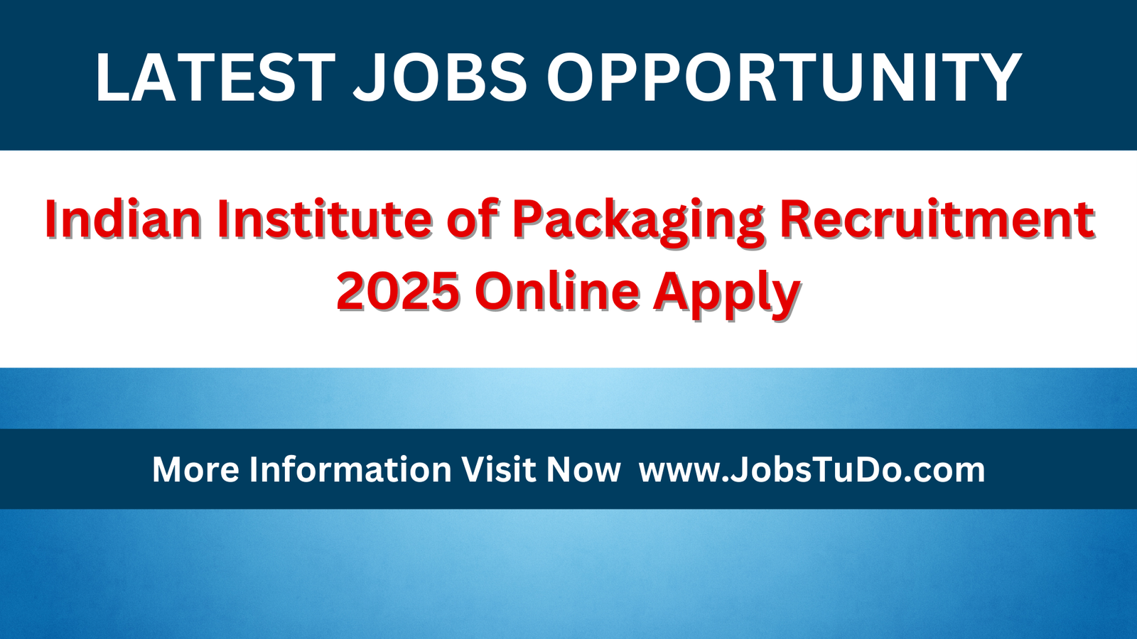 Indian Institute of Packaging Recruitment 2025