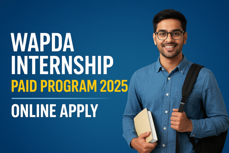 WAPDA Internship Paid Program 2025 Online Apply