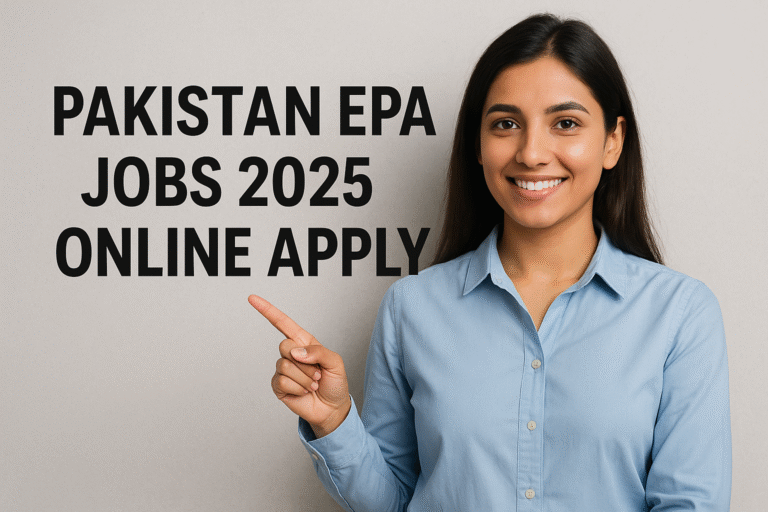 Pakistan EPA Jobs 2025 Online Apply