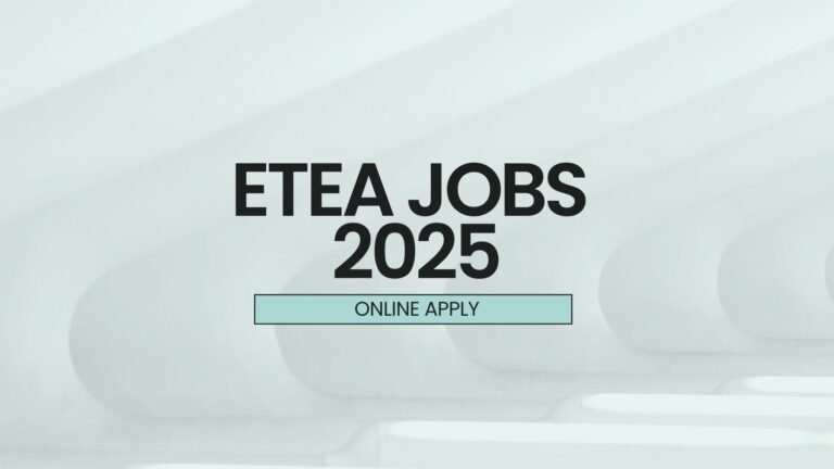 ETEA Hazeco Jobs 2025 Online Apply for Assistant Manager Posts
