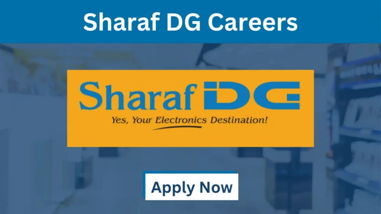 Sharaf DG Job 2025 Openings – Leading Electronics Retail Career Opportunities in Dubai
